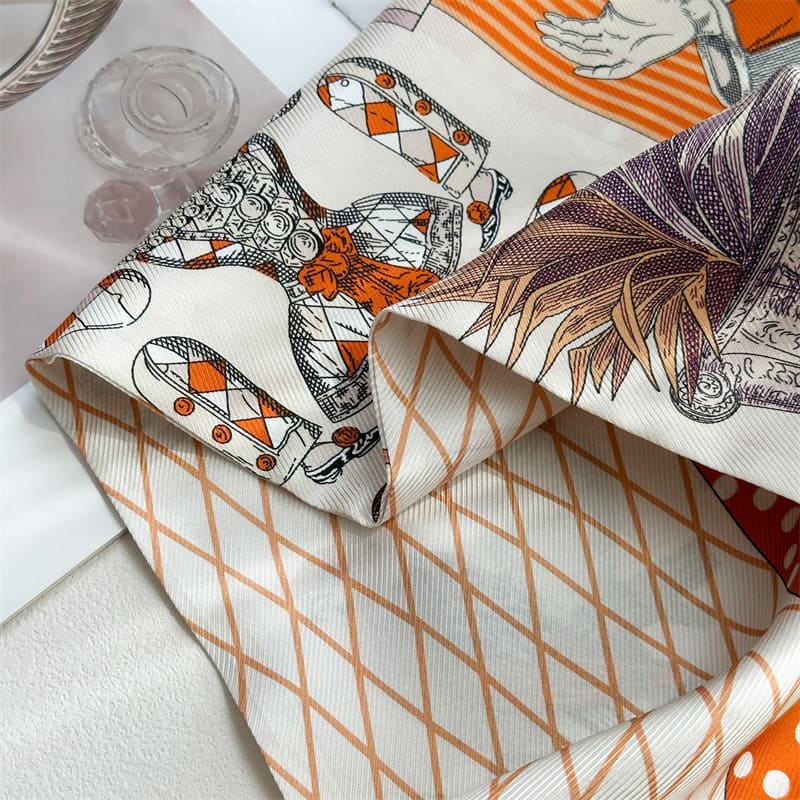 MaraSilk Pure Mulberry Silk Scarf - Ribbon Twill MS926