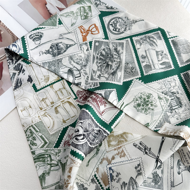 MaraSilk Pure Mulberry Silk Scarf - Ribbon Twill MS927