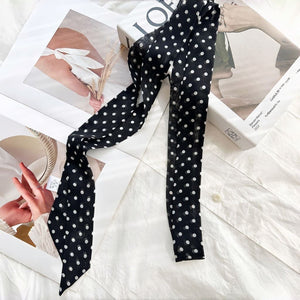 MaraSilk Pure Mulberry Silk Scarf - Skinny Chiffon MS805