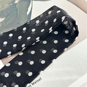 MaraSilk Pure Mulberry Silk Scarf - Skinny Chiffon MS805