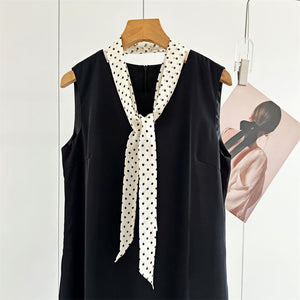 MaraSilk Pure Mulberry Silk Scarf - Skinny Chiffon MS805