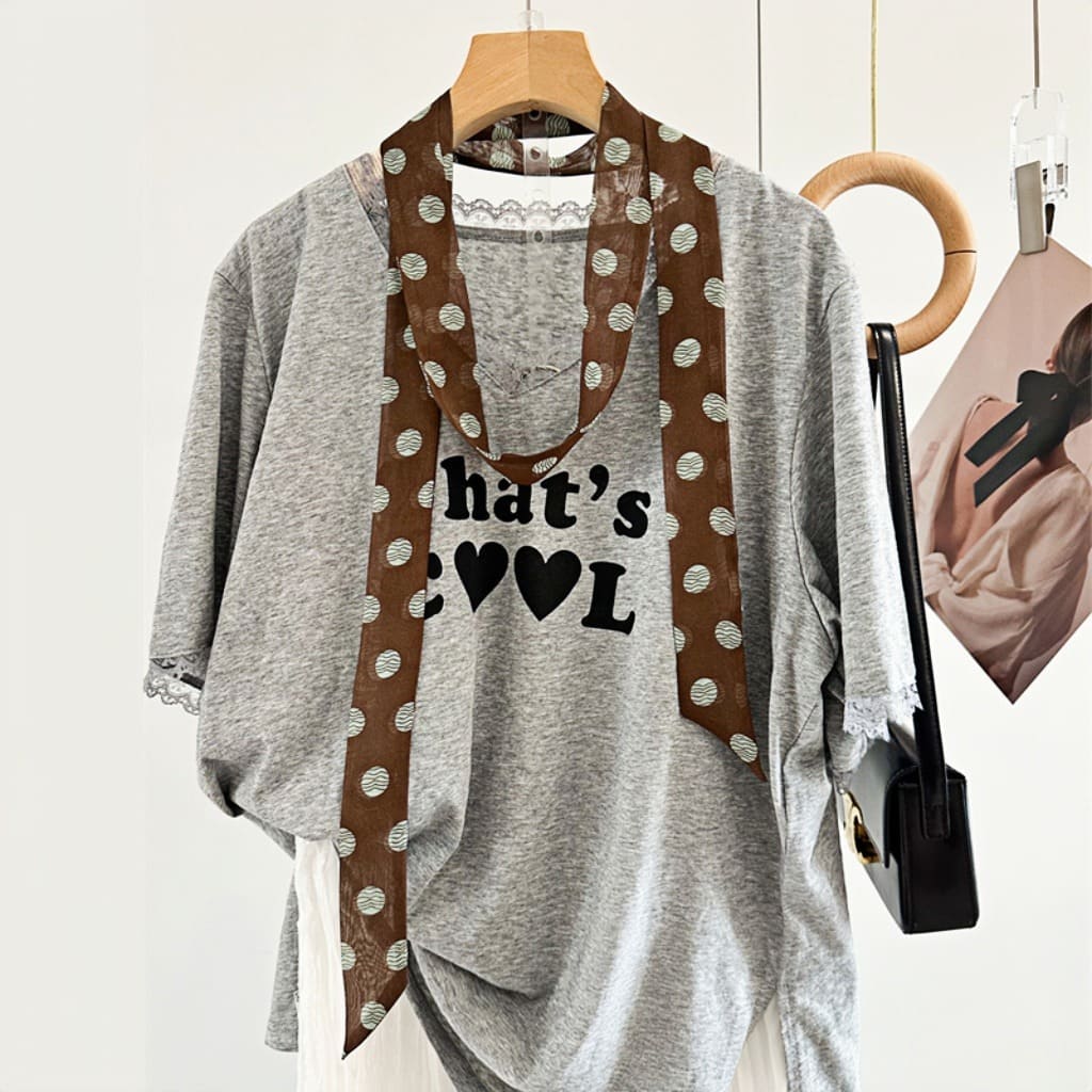 MaraSilk Pure Mulberry Silk Scarf - Skinny Chiffon MS805