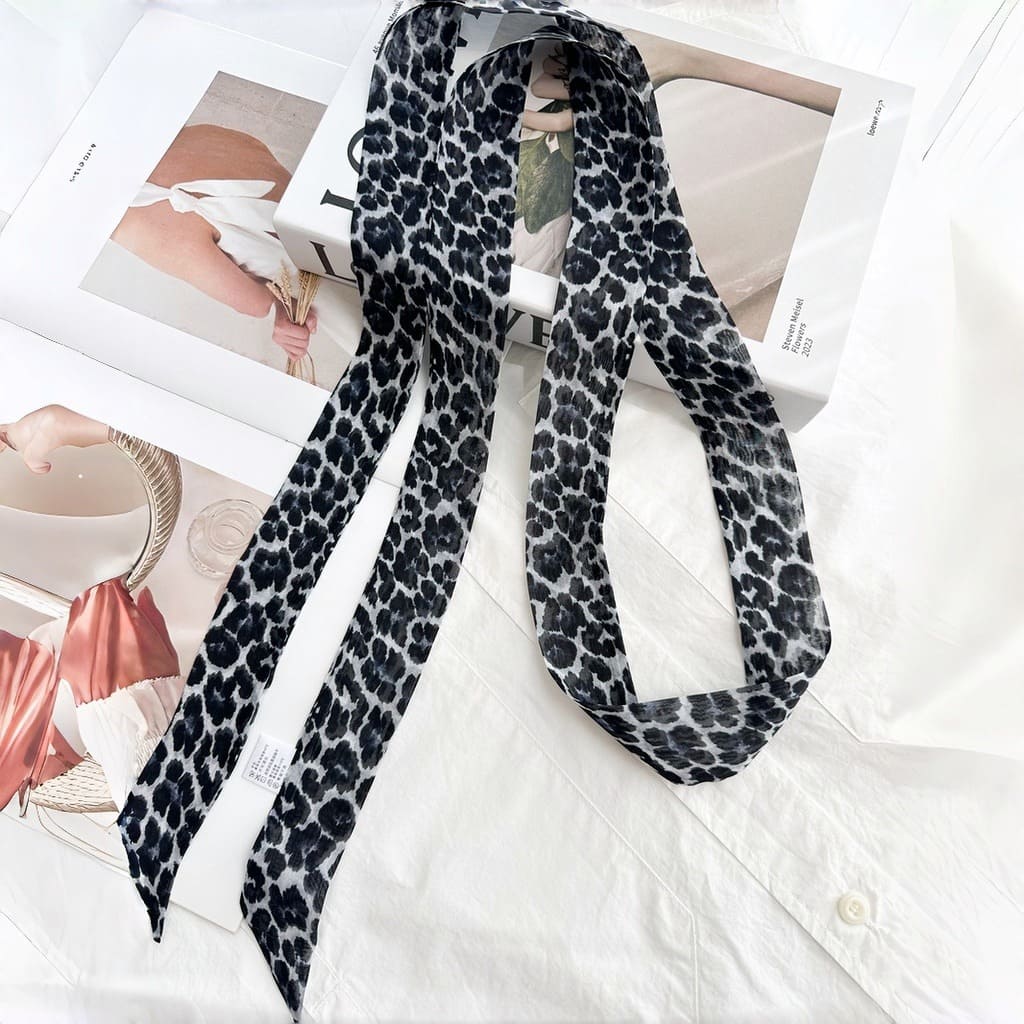 MaraSilk Pure Mulberry Silk Scarf - Skinny Chiffon MS805