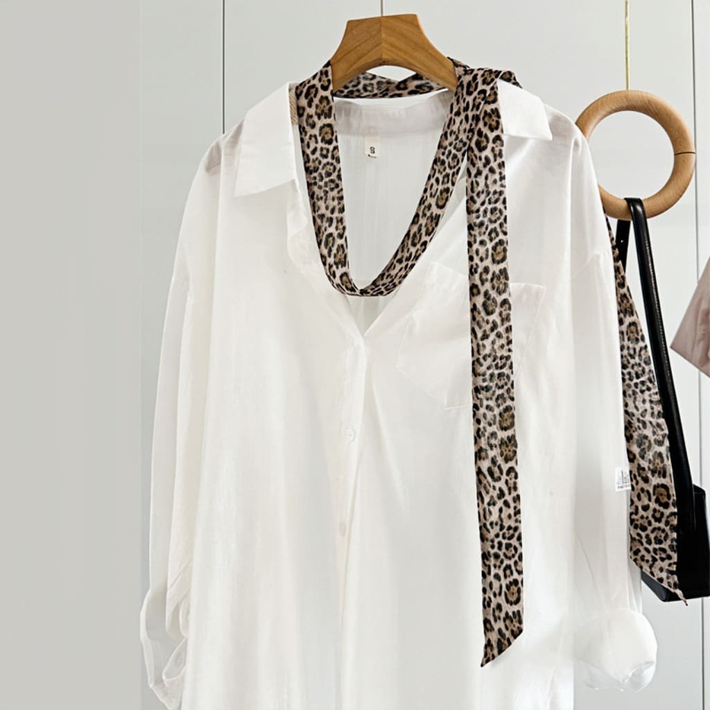 MaraSilk Pure Mulberry Silk Scarf - Skinny Chiffon MS805