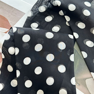 MaraSilk Pure Mulberry Silk Scarf - Skinny Chiffon MS806