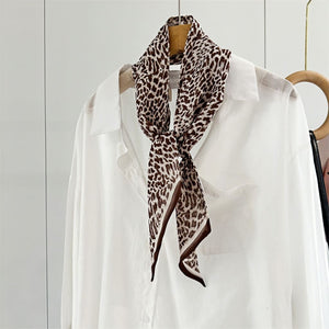 MaraSilk Pure Mulberry Silk Scarf - Skinny Chiffon MS806