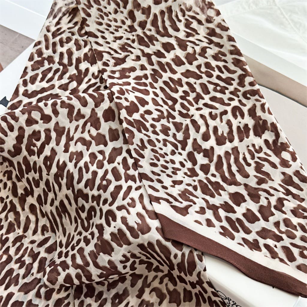 MaraSilk Pure Mulberry Silk Scarf - Skinny Chiffon MS806