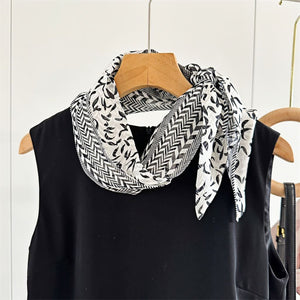 MaraSilk Pure Mulberry Silk Scarf - Skinny Chiffon MS806