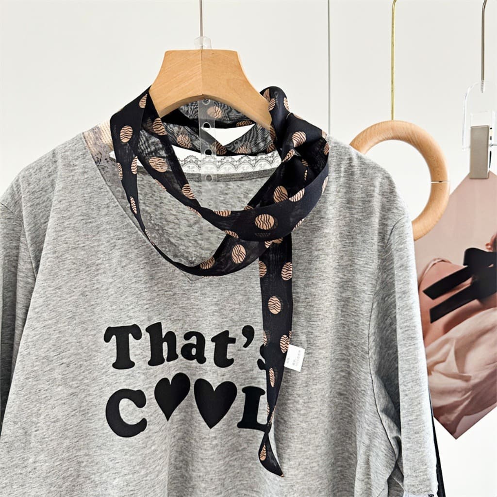 MaraSilk Pure Mulberry Silk Scarf - Skinny Chiffon MS807