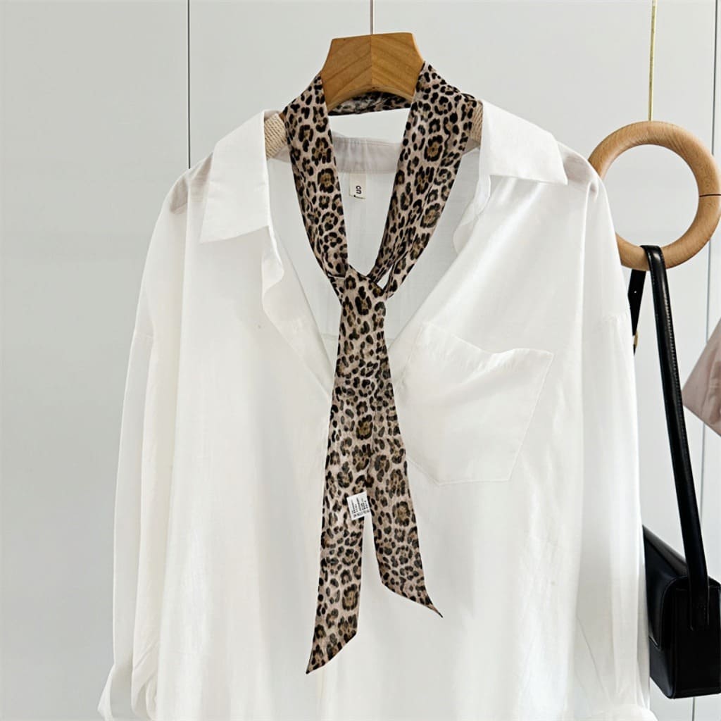 MaraSilk Pure Mulberry Silk Scarf - Skinny Chiffon MS809