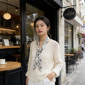 MaraSilk Pure Mulberry Silk Scarf - Skinny Chiffon MS999