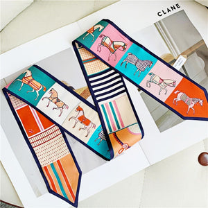 MaraSilk Pure Mulberry Silk Scarf - Skinny Twill MS799 35" x 2" MS79901