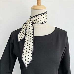 MaraSilk Pure Mulberry Silk Scarf - Skinny Twill MS799