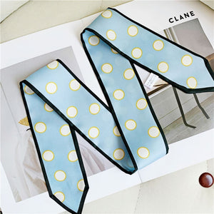 MaraSilk Pure Mulberry Silk Scarf - Skinny Twill MS799 35" x 2" MS79904