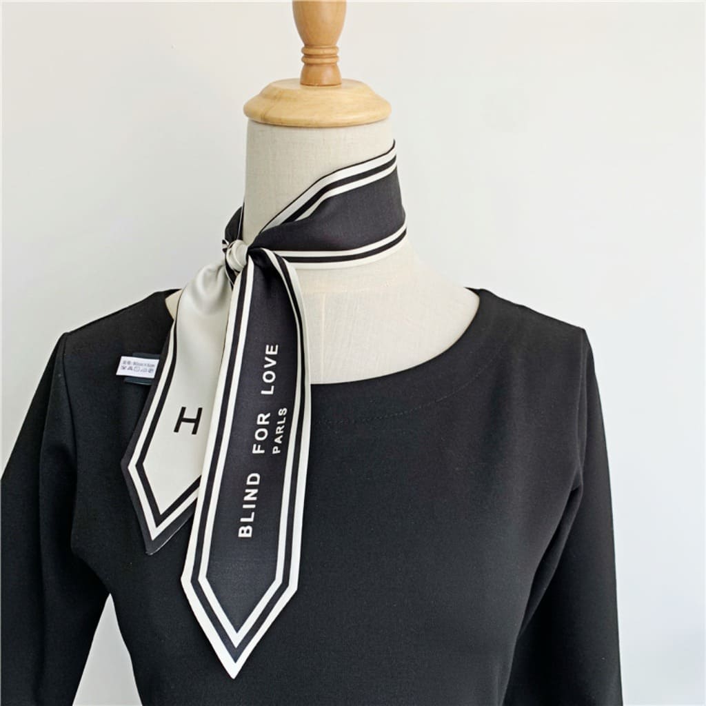 MaraSilk Pure Mulberry Silk Scarf - Skinny Twill MS799