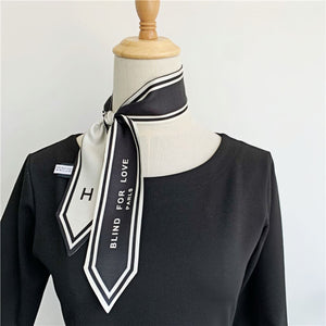 MaraSilk Pure Mulberry Silk Scarf - Skinny Twill MS799