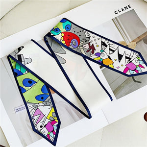 MaraSilk Pure Mulberry Silk Scarf - Skinny Twill MS799 35" x 2" MS79908