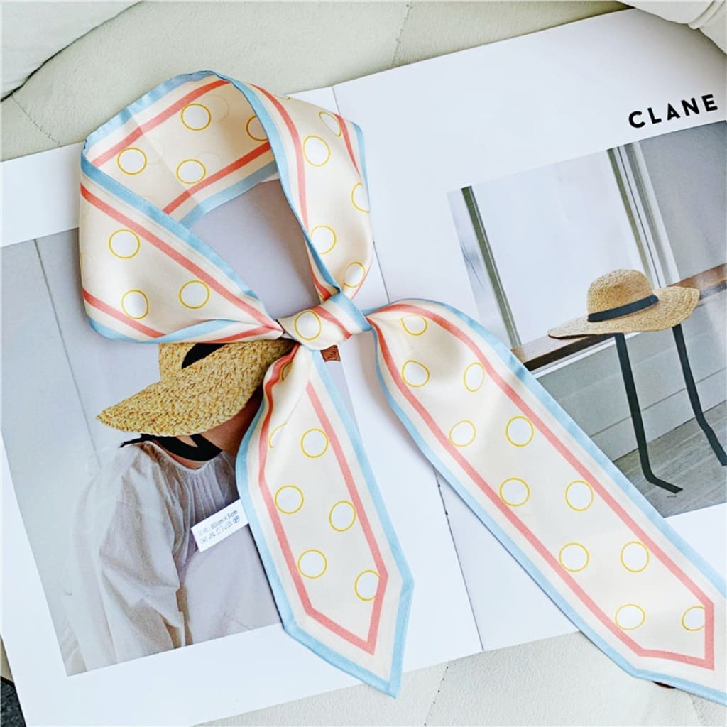 MaraSilk Pure Mulberry Silk Scarf - Skinny Twill MS799