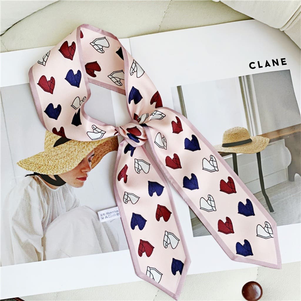 MaraSilk Pure Mulberry Silk Scarf - Skinny Twill MS799