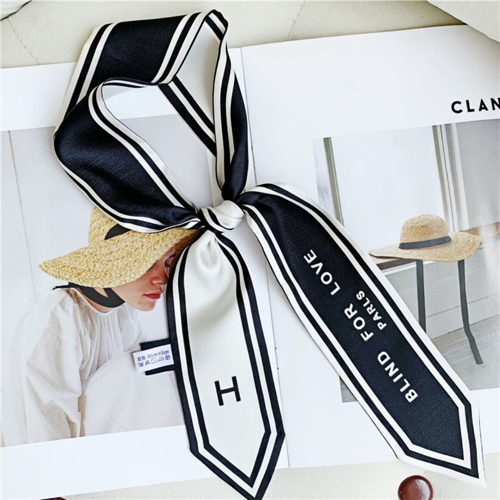 MaraSilk Pure Mulberry Silk Scarf - Skinny Twill MS799