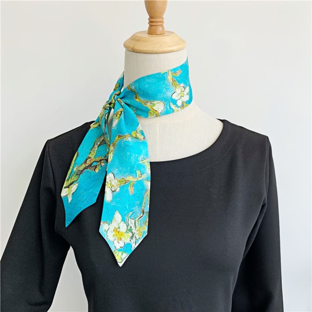 MaraSilk Pure Mulberry Silk Scarf - Skinny Twill MS801