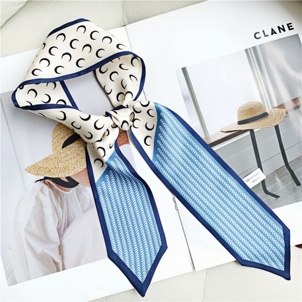 MaraSilk Pure Mulberry Silk Scarf - Skinny Twill MS802