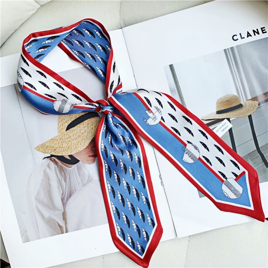 MaraSilk Pure Mulberry Silk Scarf - Skinny Twill MS802