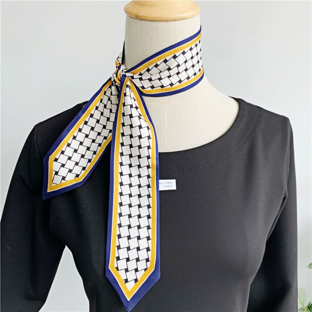 MaraSilk Pure Mulberry Silk Scarf - Skinny Twill MS802