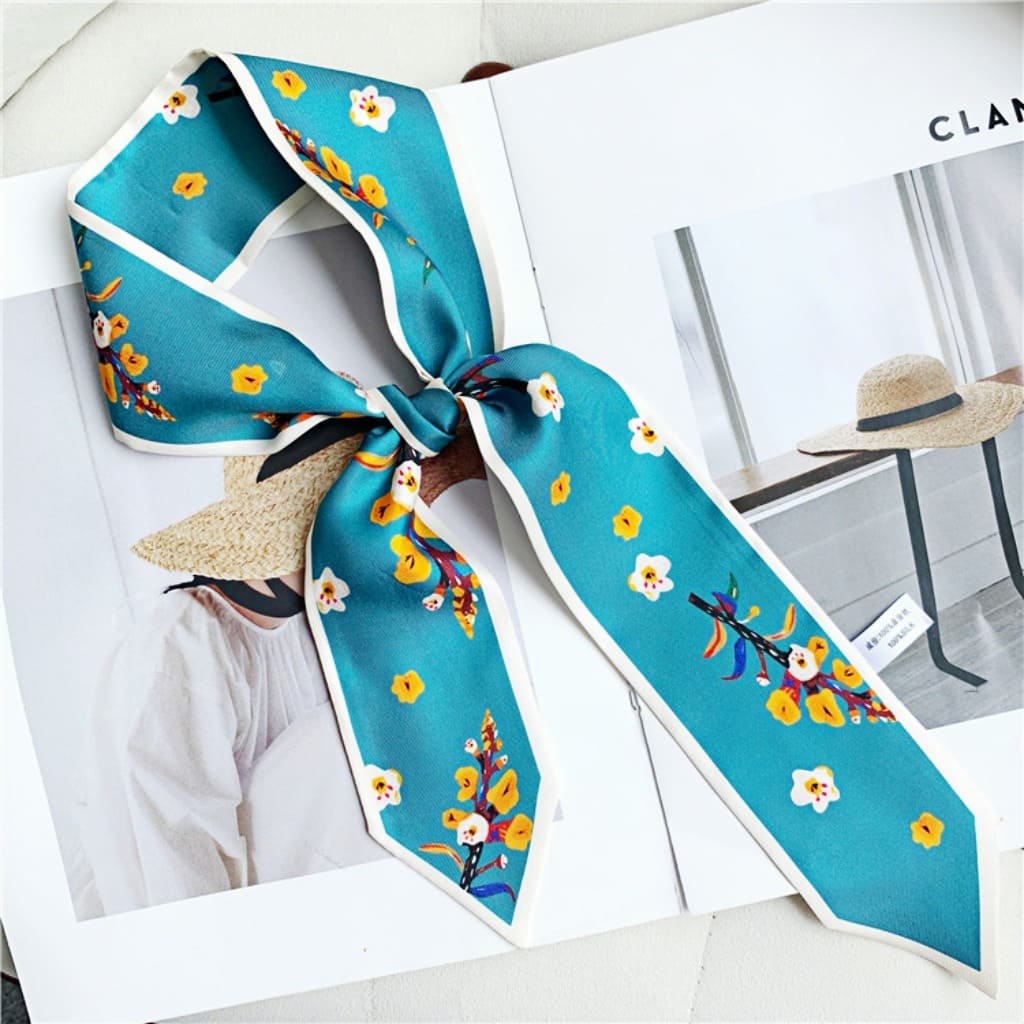 MaraSilk Pure Mulberry Silk Scarf - Skinny Twill MS802