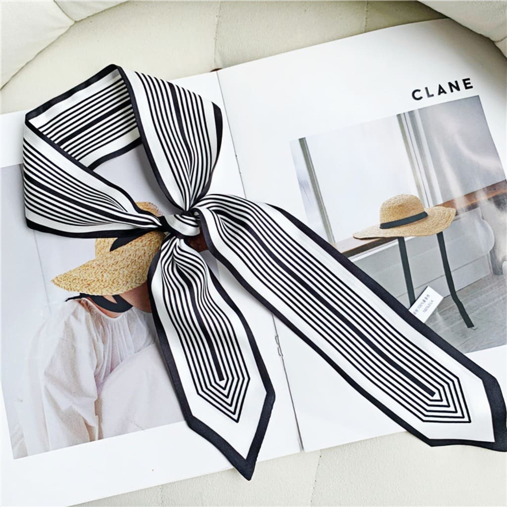 MaraSilk Pure Mulberry Silk Scarf - Skinny Twill MS802