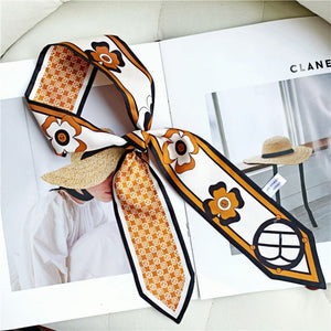 MaraSilk Pure Mulberry Silk Scarf - Skinny Twill MS802