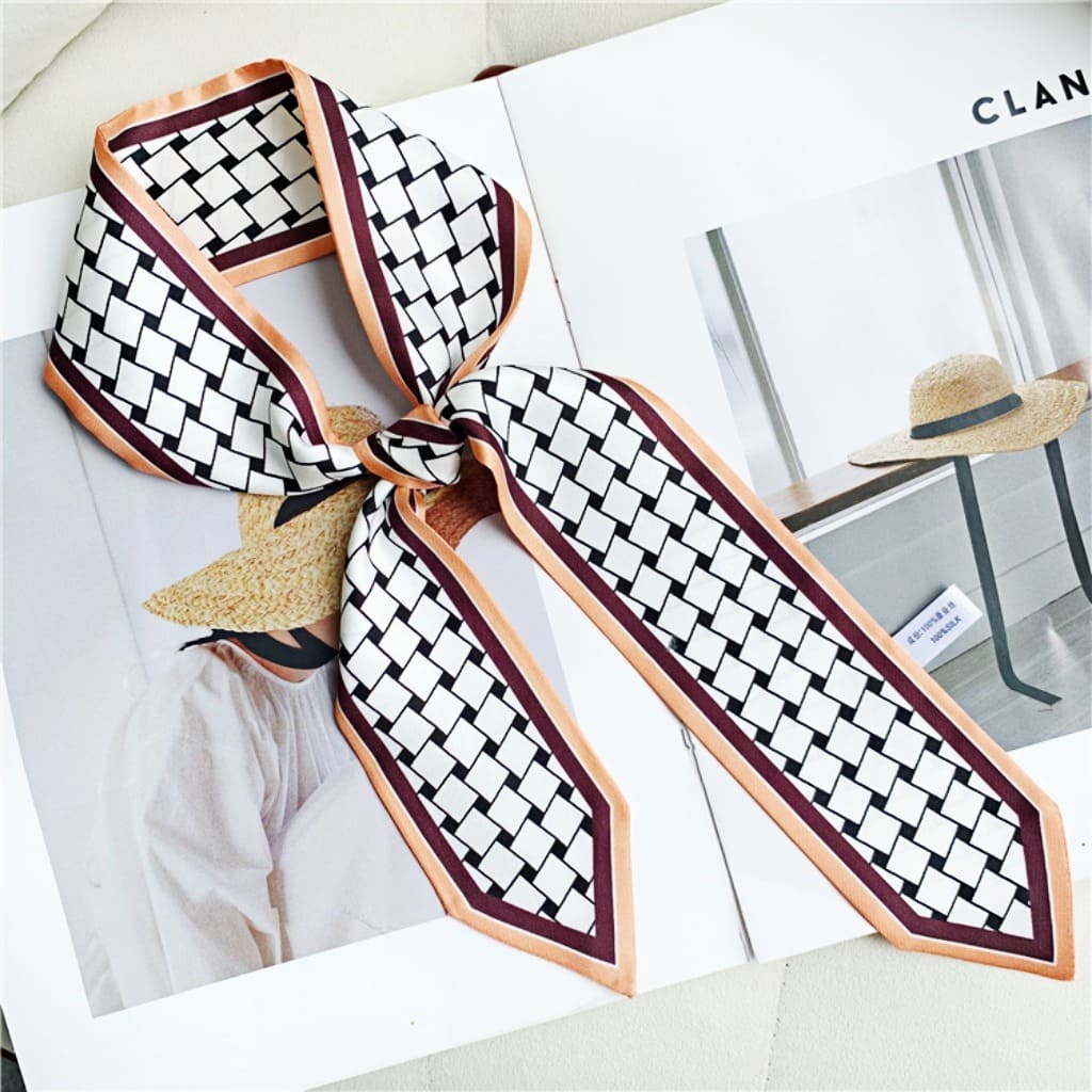 MaraSilk Pure Mulberry Silk Scarf - Skinny Twill MS802