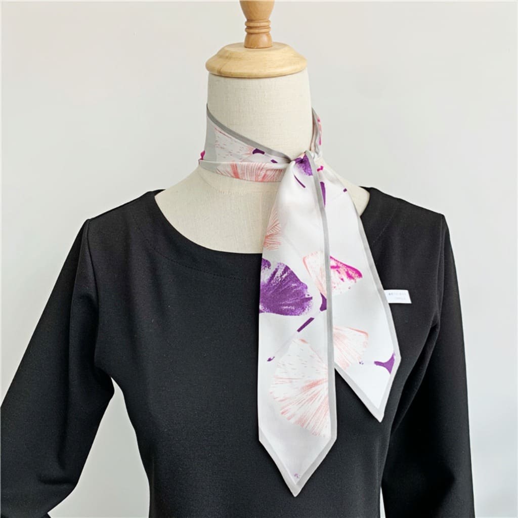 MaraSilk Pure Mulberry Silk Scarf - Skinny Twill MS803