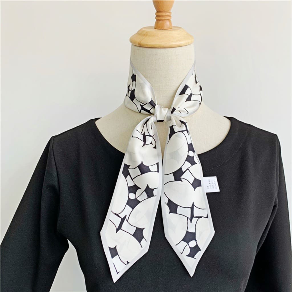 MaraSilk Pure Mulberry Silk Scarf - Skinny Twill MS803