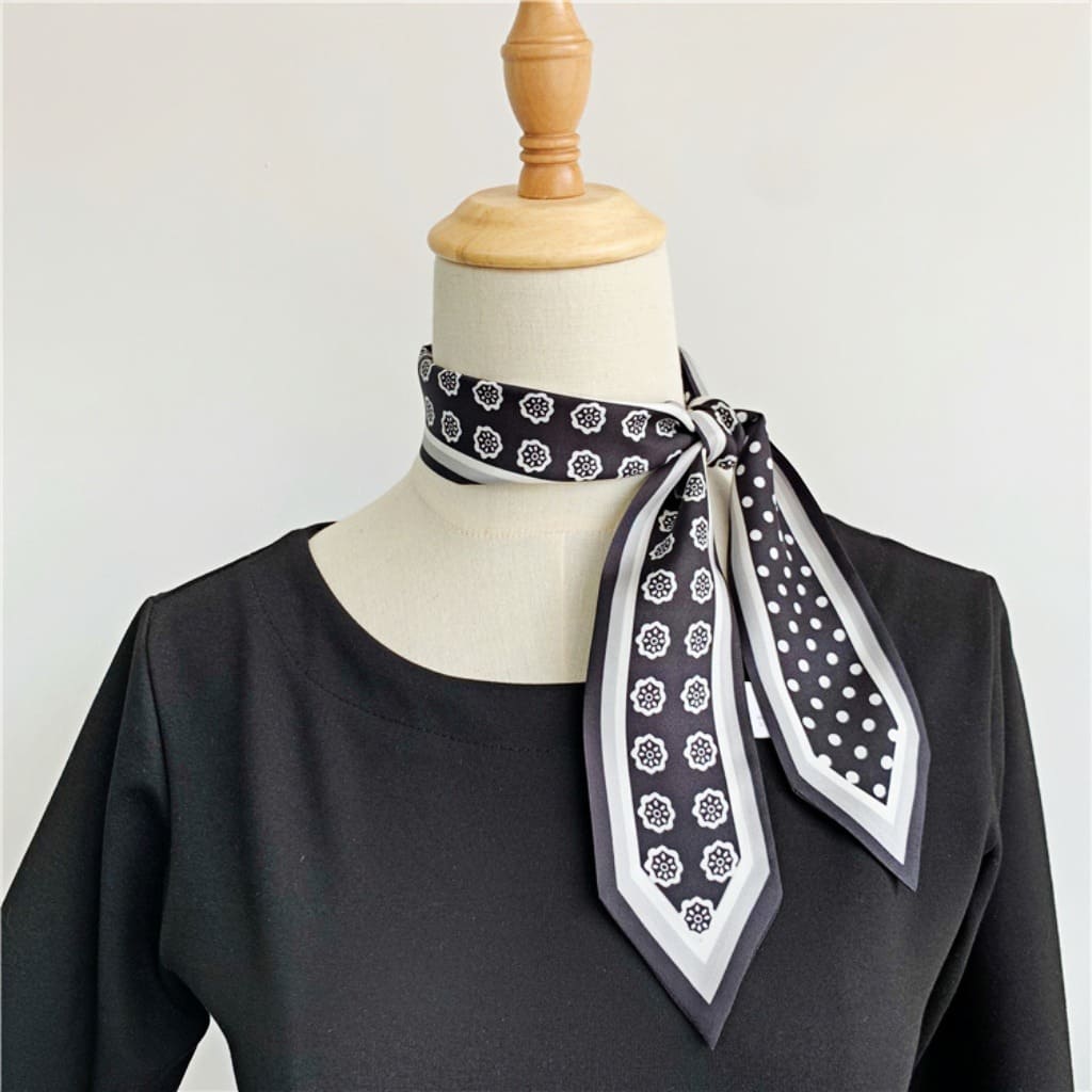 MaraSilk Pure Mulberry Silk Scarf - Skinny Twill MS803