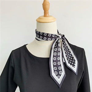 MaraSilk Pure Mulberry Silk Scarf - Skinny Twill MS803