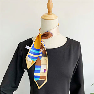 MaraSilk Pure Mulberry Silk Scarf - Skinny Twill MS803