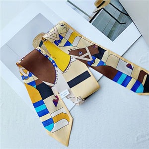 MaraSilk Pure Mulberry Silk Scarf - Skinny Twill MS803 35" x 2" MS80301