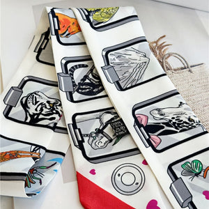 MaraSilk Pure Mulberry Silk Scarf - Skinny Twill MS804