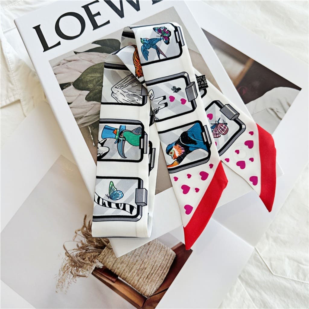 MaraSilk Pure Mulberry Silk Scarf - Skinny Twill MS804