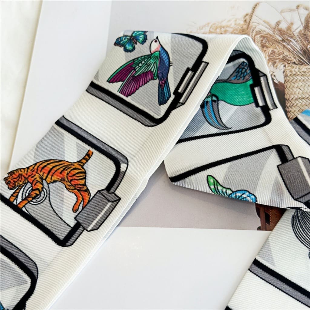 MaraSilk Pure Mulberry Silk Scarf - Skinny Twill MS804