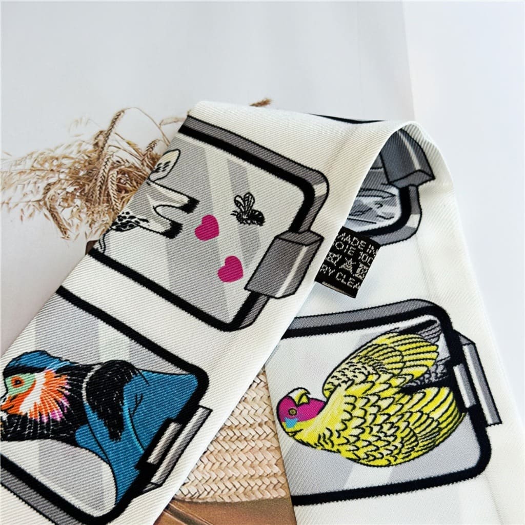 MaraSilk Pure Mulberry Silk Scarf - Skinny Twill MS804