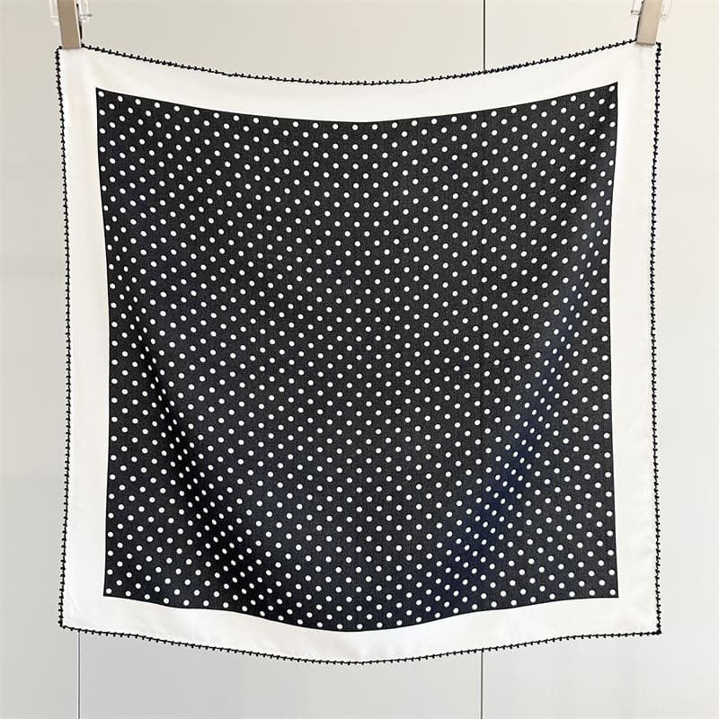 MaraSilk Pure Mulberry Silk Scarf - Square Crepe de Chine MS1015 25" x 25" MS101502