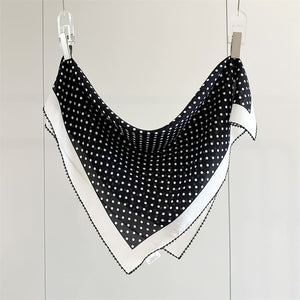 MaraSilk Pure Mulberry Silk Scarf - Square Crepe de Chine MS1015