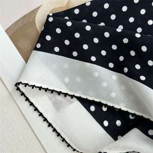 MaraSilk Pure Mulberry Silk Scarf - Square Crepe de Chine MS1015
