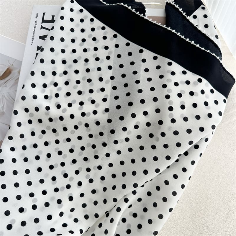 MaraSilk Pure Mulberry Silk Scarf - Square Crepe de Chine MS1015