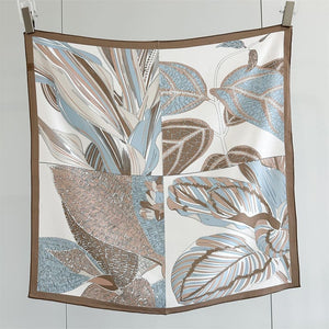 MaraSilk Pure Mulberry Silk Scarf - Square Crepe de Chine MS947 25" x 25" MS94701