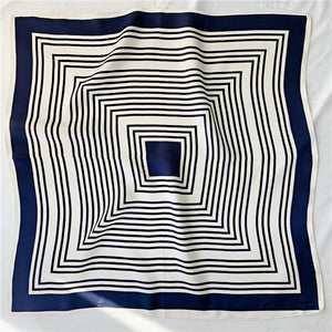 MaraSilk Pure Mulberry Silk Scarf Square Crepe Satin MS04-6