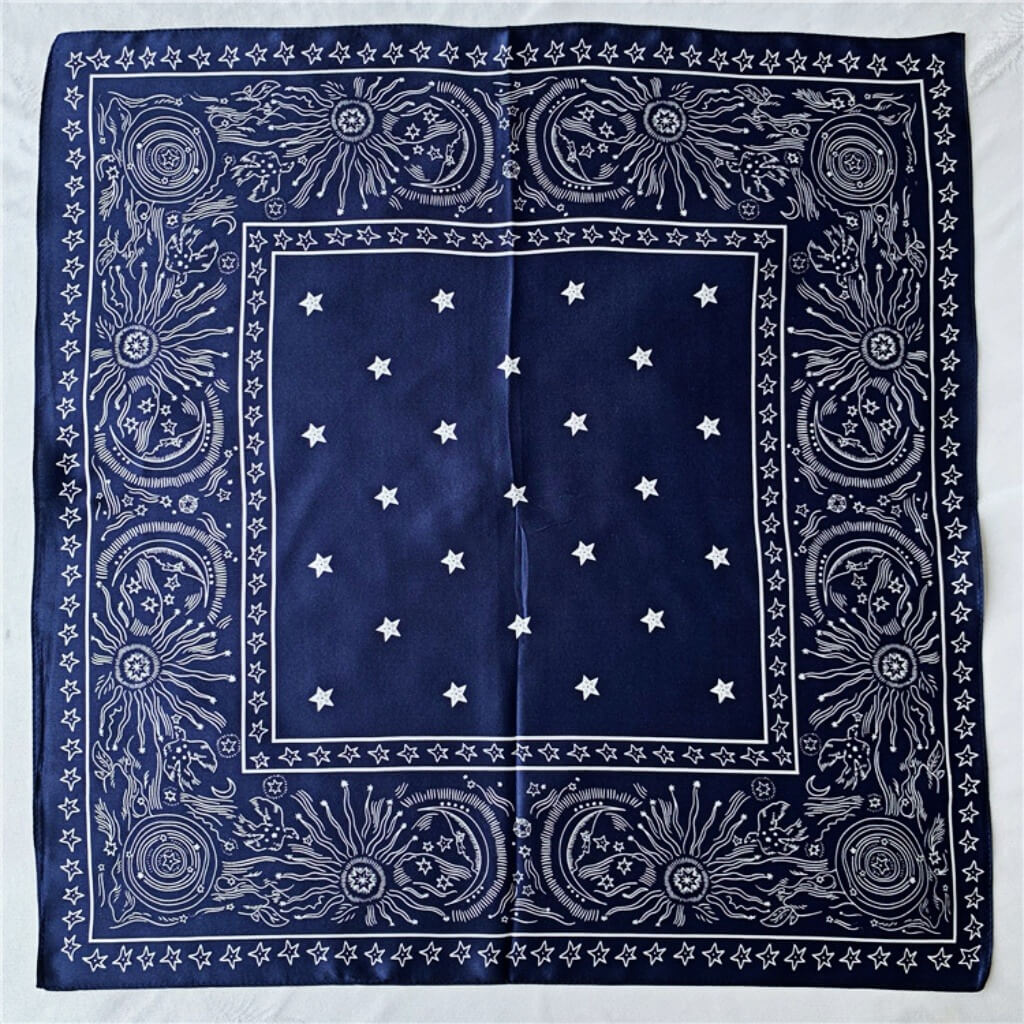 MaraSilk Pure Mulberry Silk Scarf Square Crepe Satin MS08-3