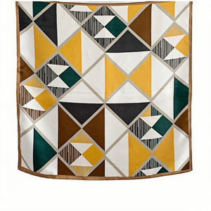 MaraSilk Pure Mulberry Silk Scarf - Square Crepe Satin MS101